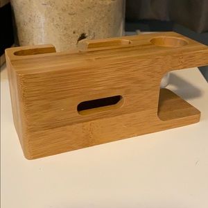Other - Bamboo Charging Station for Apple Watch and iPhone Other - Bamboo Charging Station for Apple Watch and iPhone